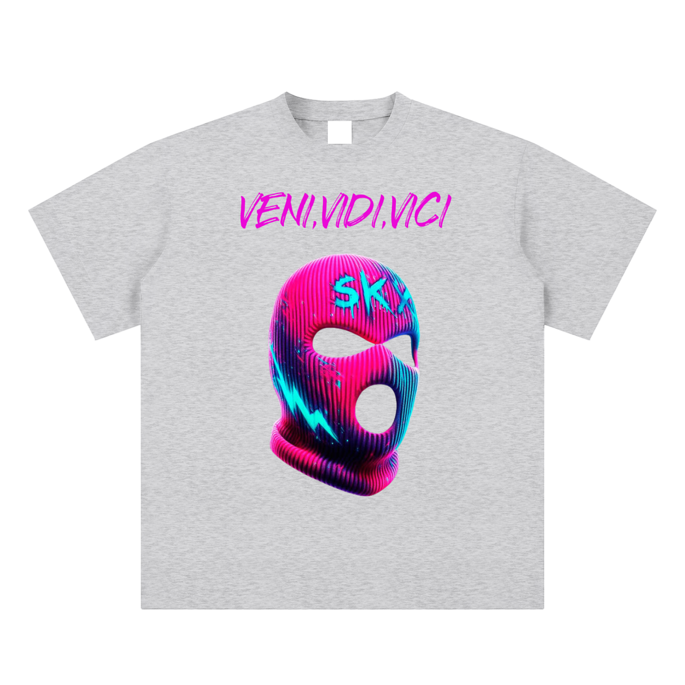 Veni Vidi Vici ski mask T-shirt