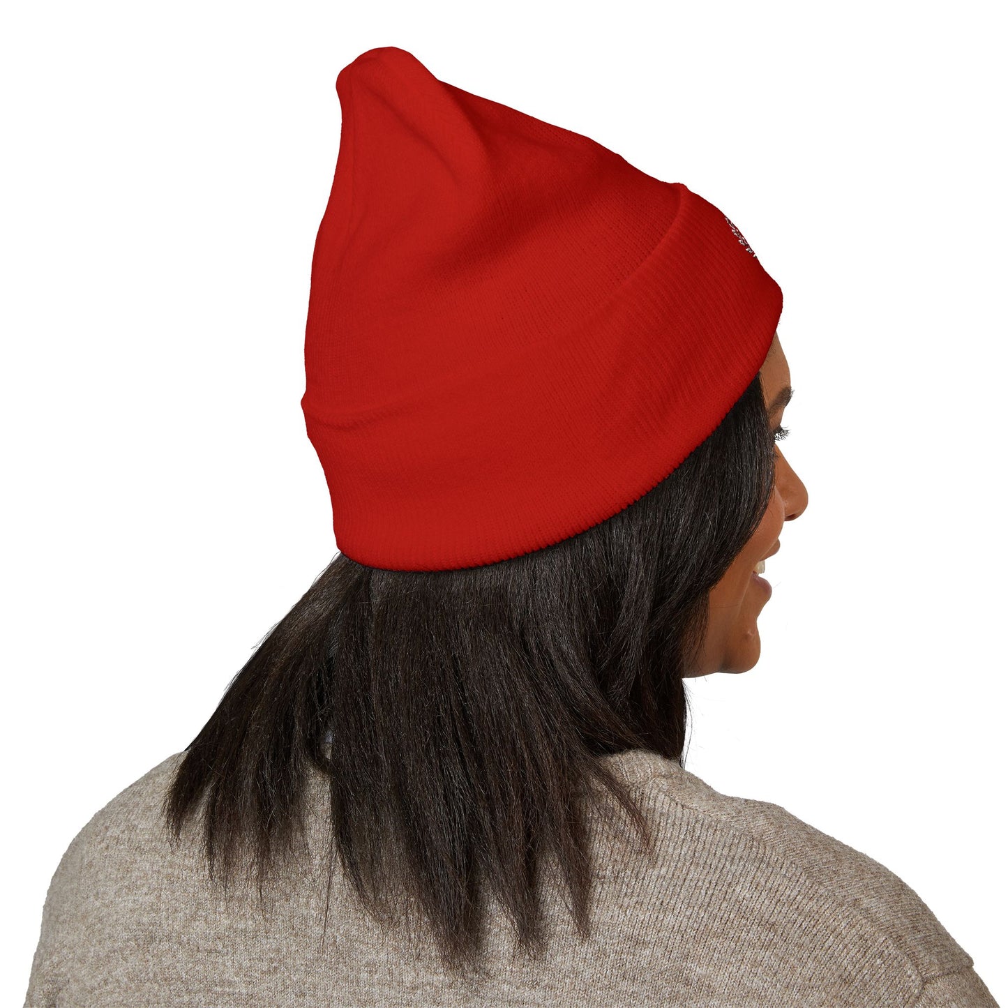 MCM Veni Vidi Vici Beanie with Embroidery