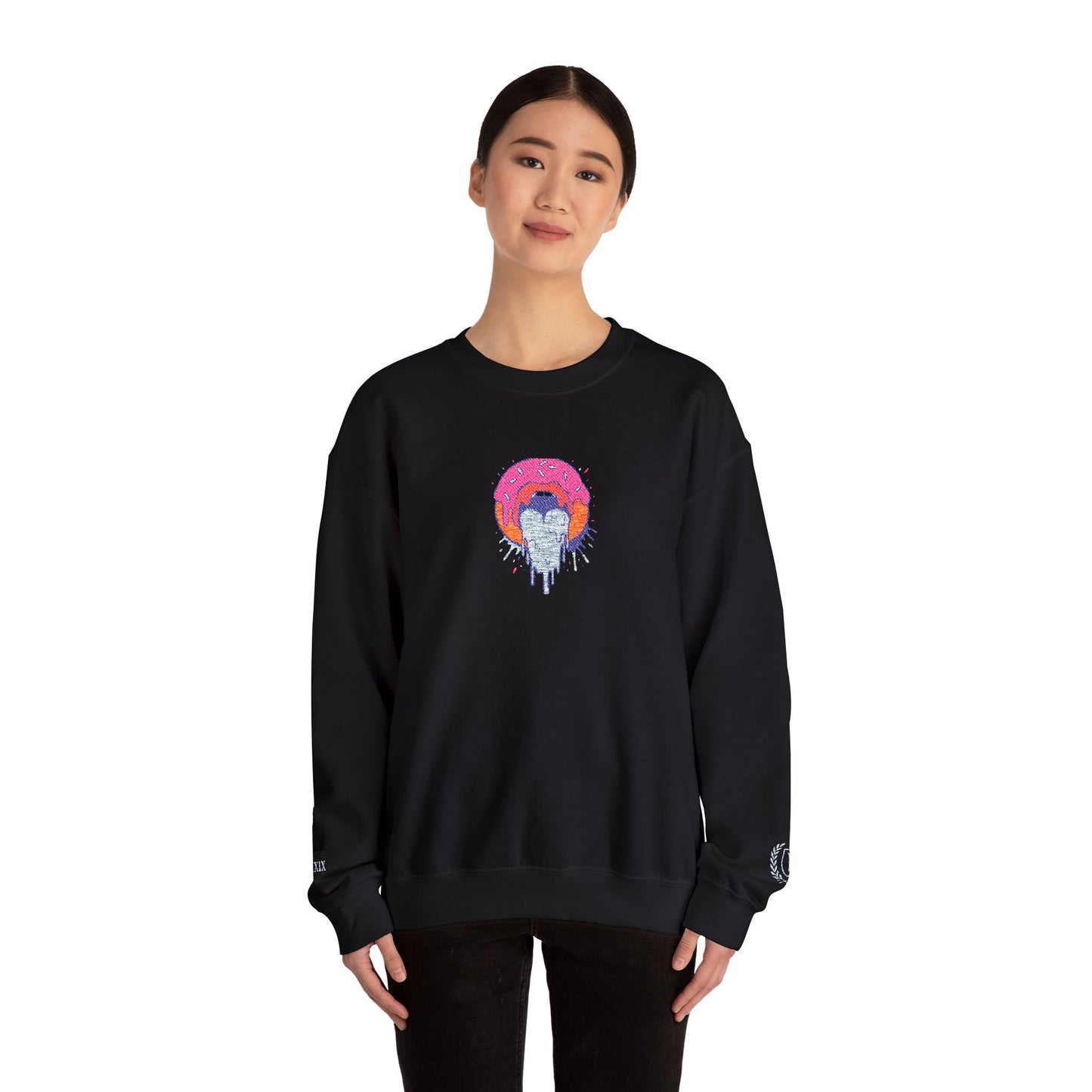 Vibrant Art Crewneck Sweatshirt | Cozy Unisex Sweatshirt for Art Lovers, Unique Gift for Birthdays, Holidays, Casual Wear