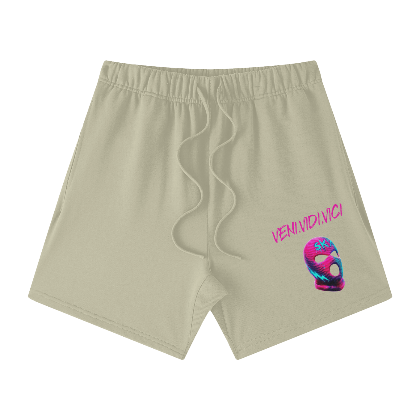 Veni Vidi Vici Ski mask Cotton Shorts