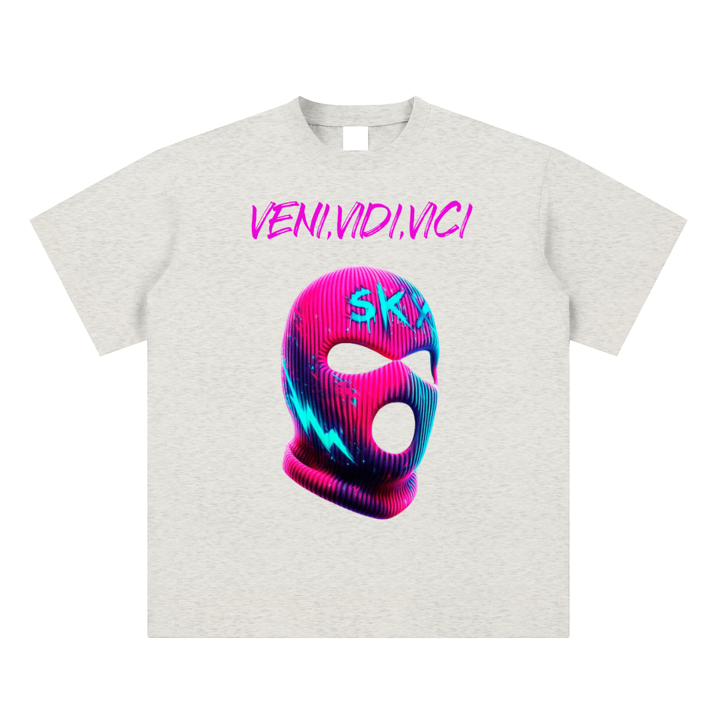 Veni Vidi Vici ski mask T-shirt