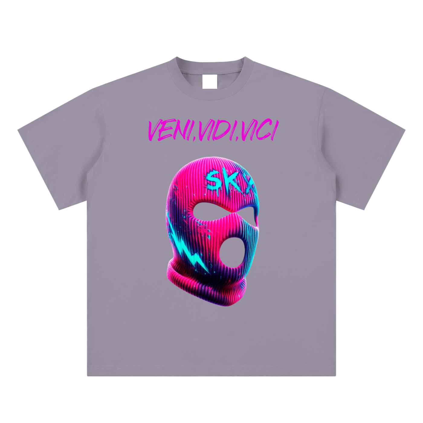 Veni Vidi Vici ski mask T-shirt