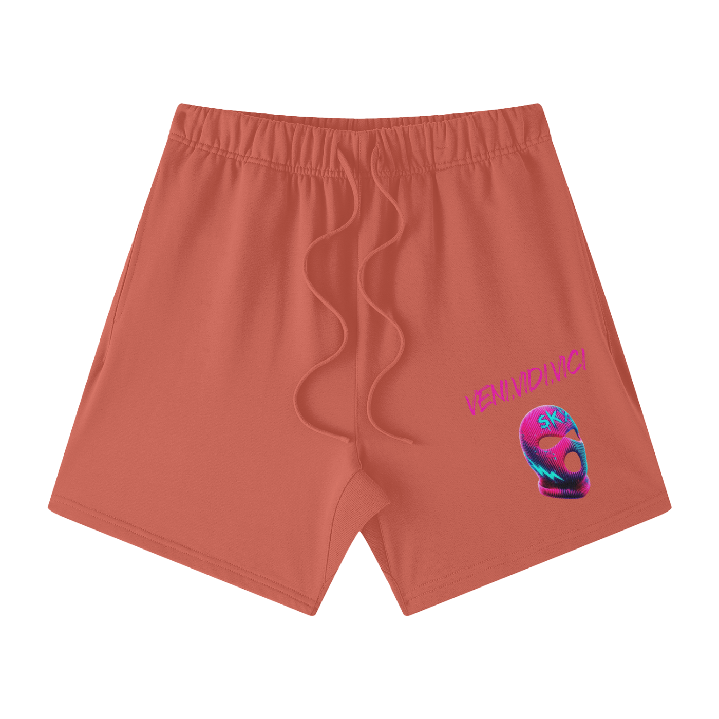 Veni Vidi Vici Ski mask Cotton Shorts