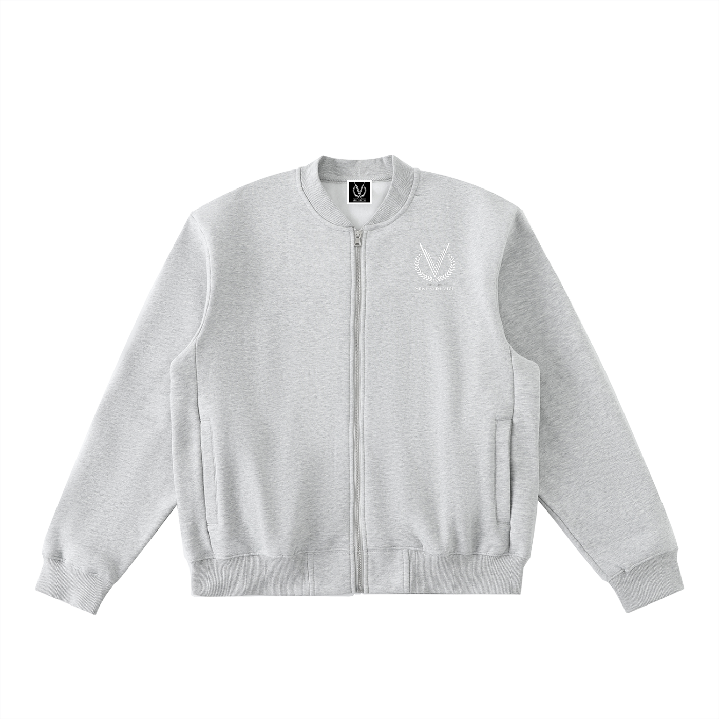 Veni Vidi Vici Fleeced Varsity Jacket