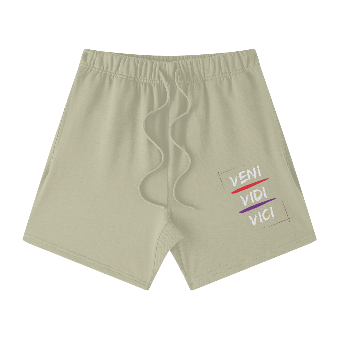 Veni Vidi Vici Cotton Shorts