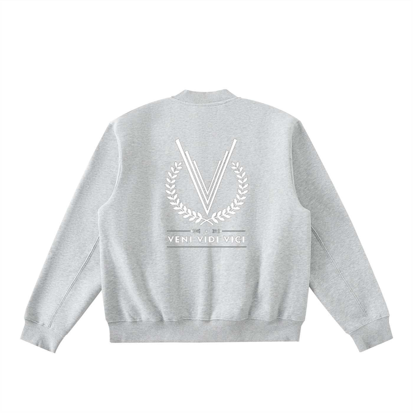 Veni Vidi Vici Fleeced Varsity Jacket