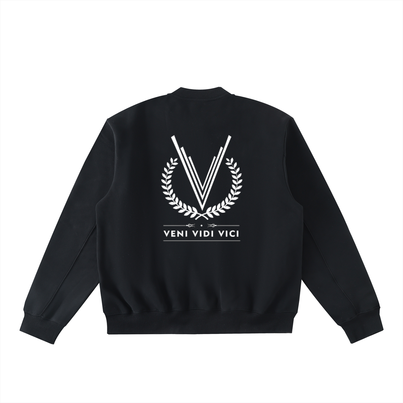 Veni Vidi Vici Fleeced Varsity Jacket