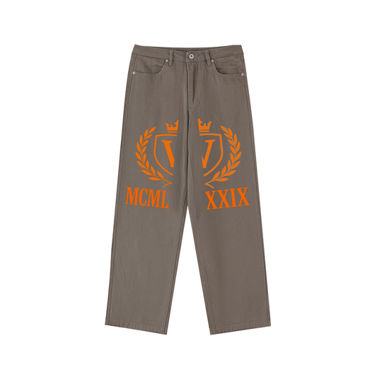MCM Veni Vidi Vici Straight-Leg Pants