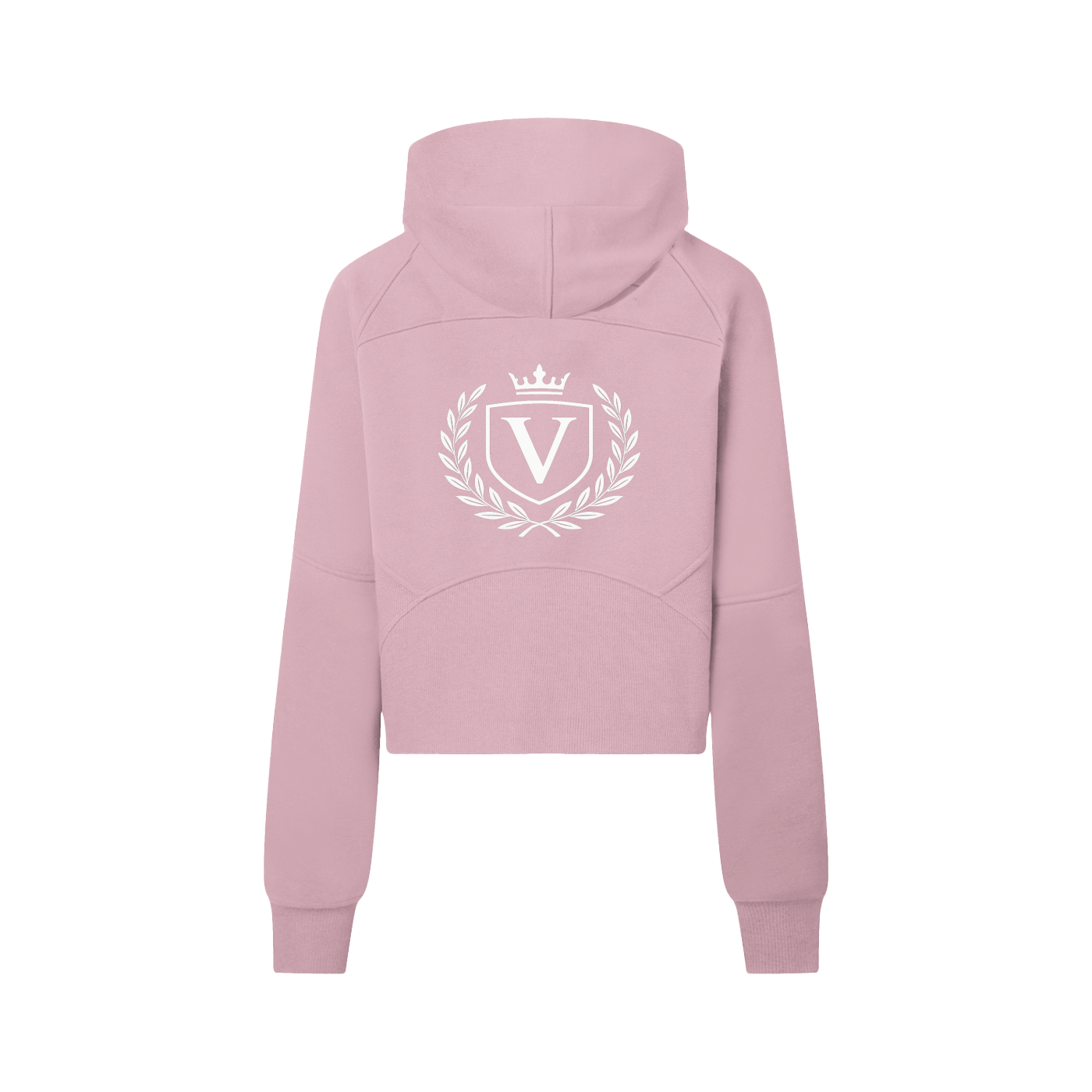 Veni Vidi Vici Cropped Half-Zip Hoodie