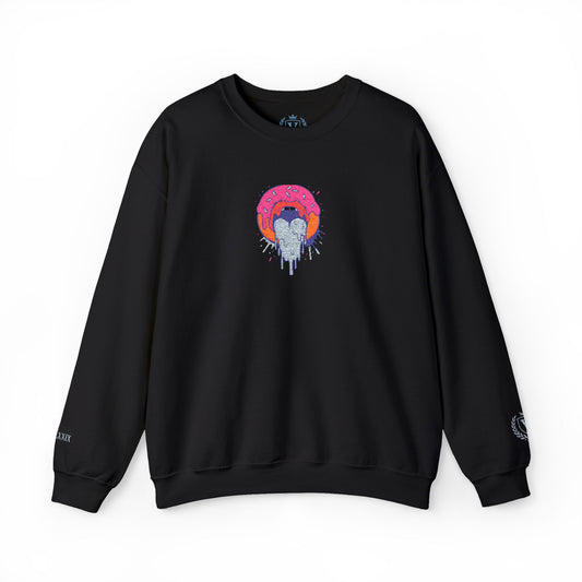 Vibrant Art Crewneck Sweatshirt | Cozy Unisex Sweatshirt for Art Lovers, Unique Gift for Birthdays, Holidays, Casual Wear