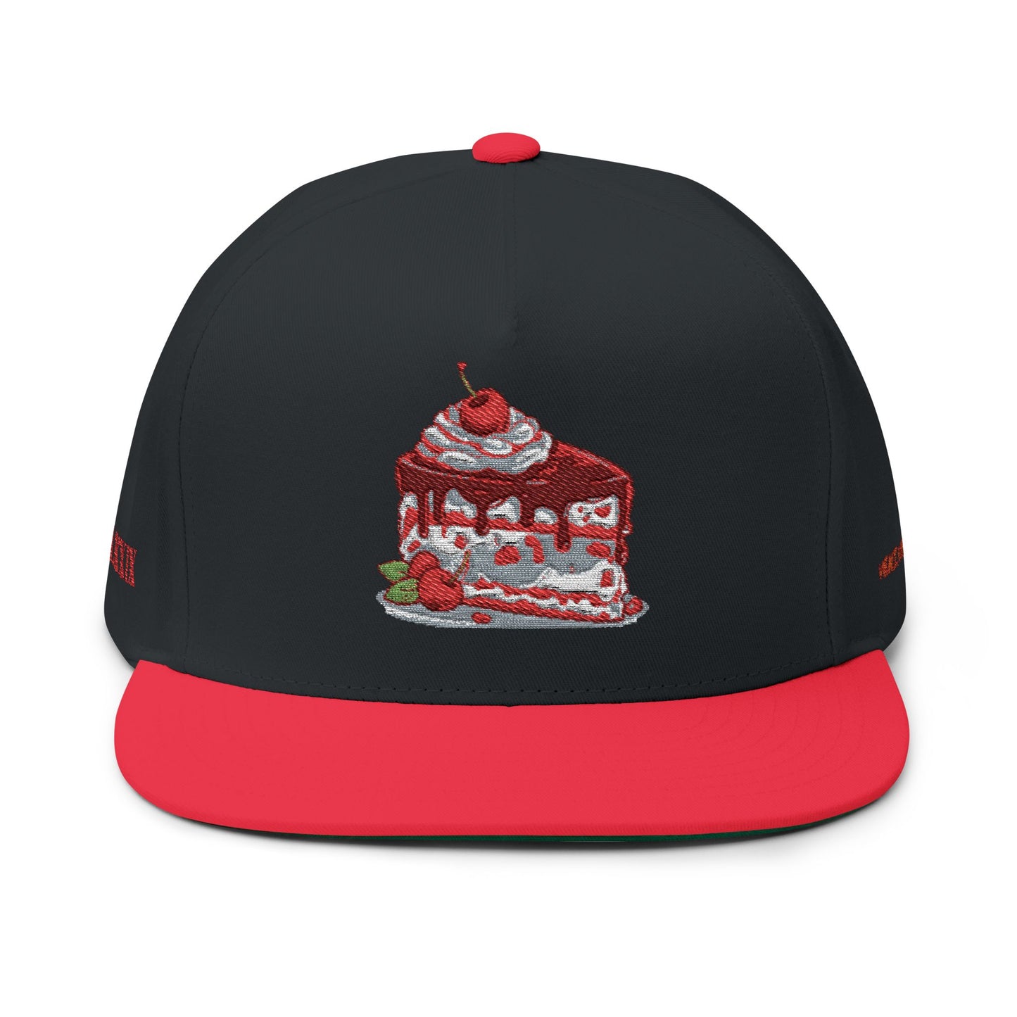 Flat Bill Cap (Embroidery)