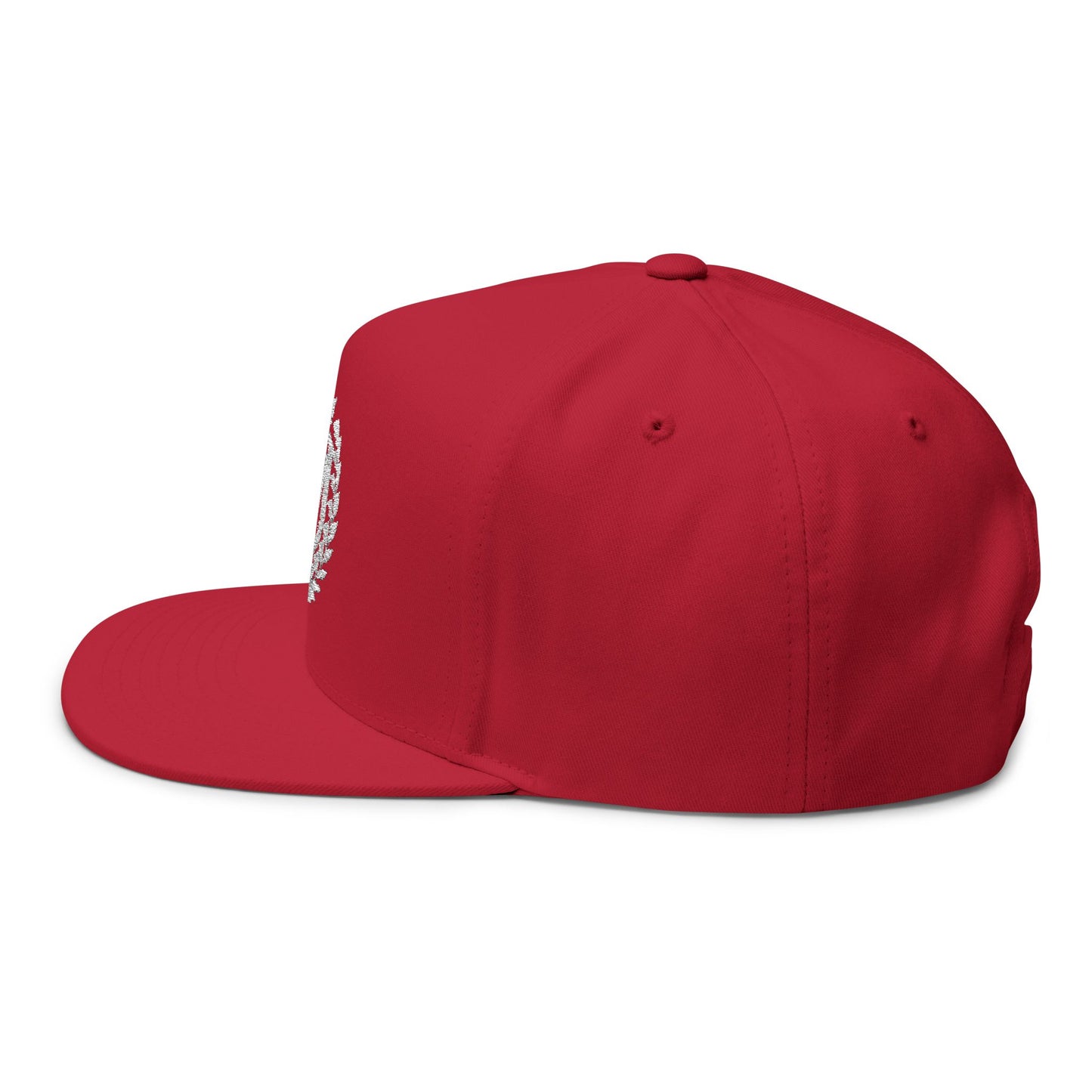 Flat Bill Cap (Embroidery)