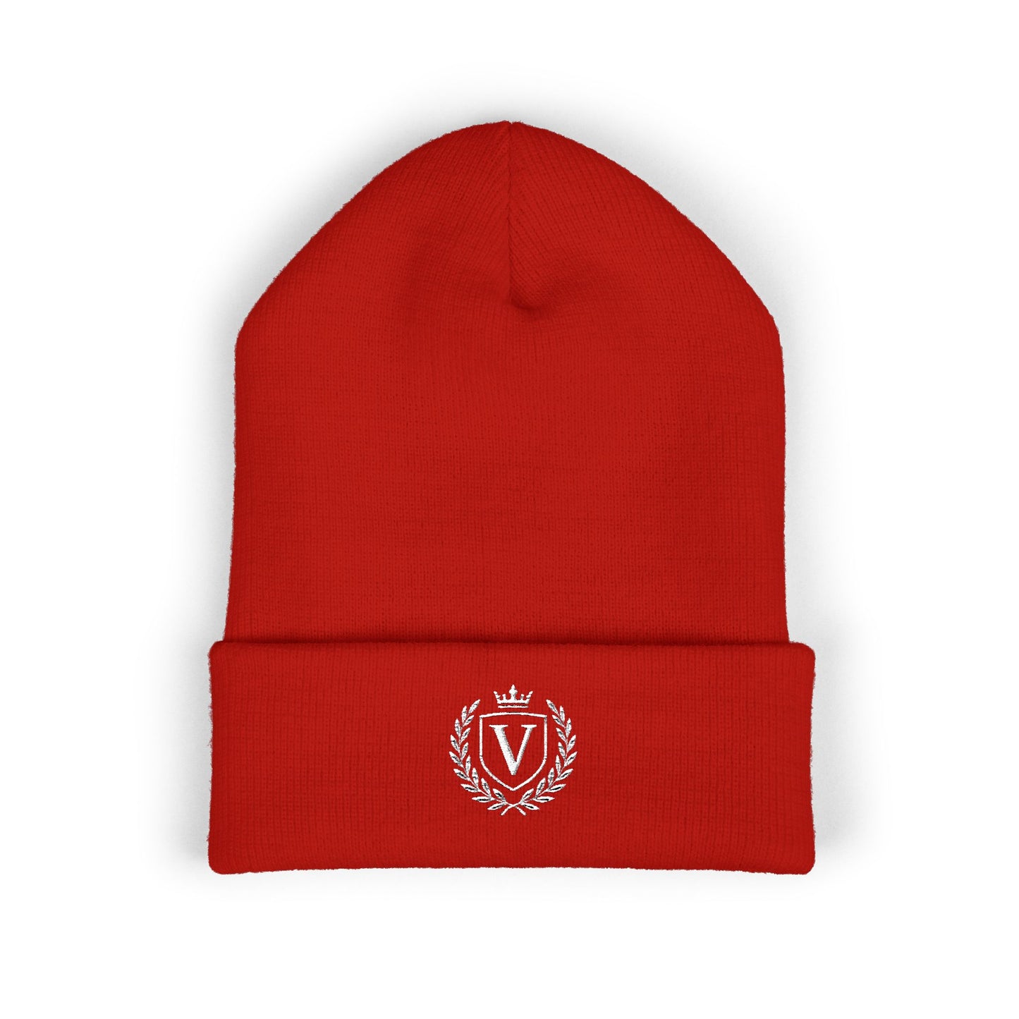 MCM Veni Vidi Vici Beanie with Embroidery