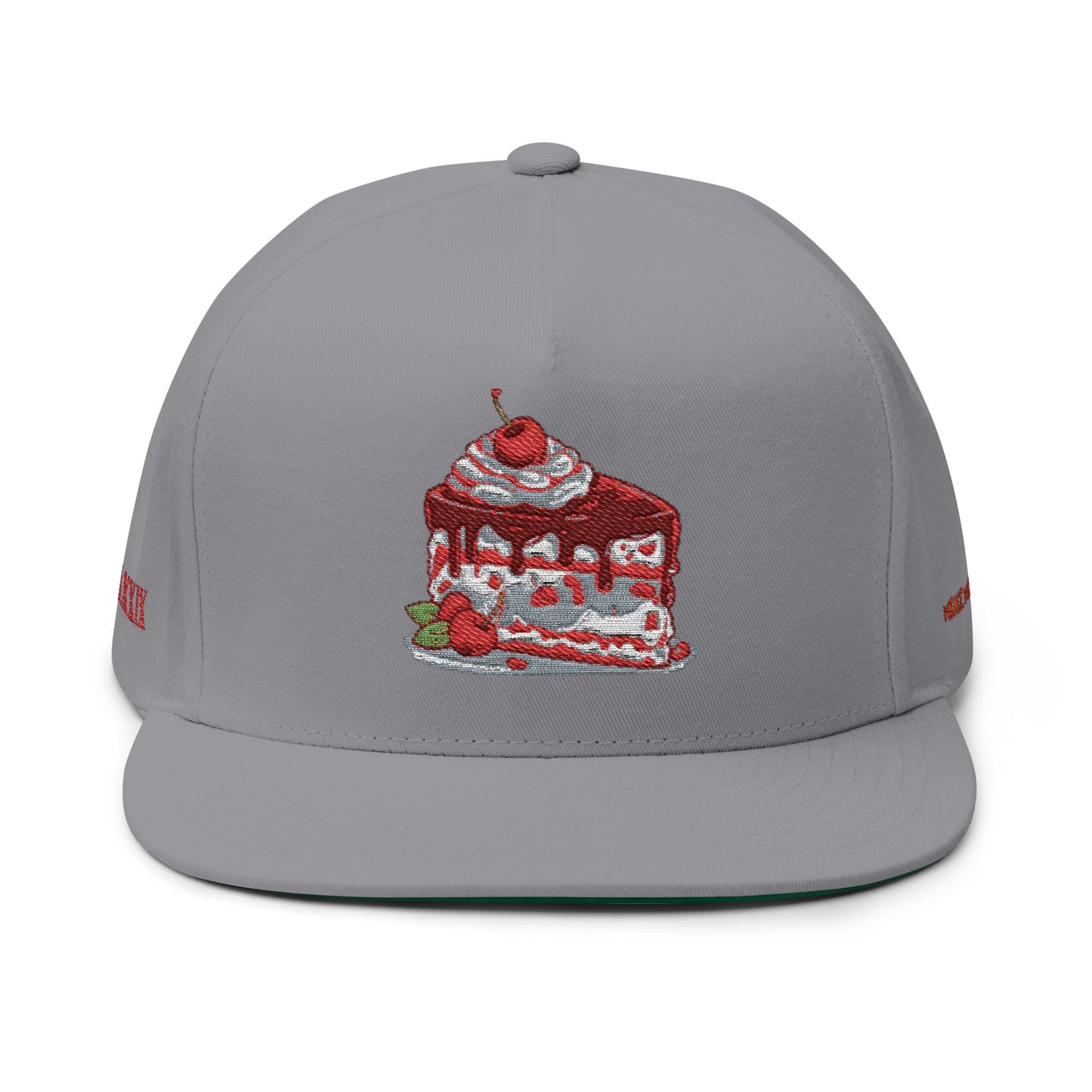 Flat Bill Cap (Embroidery)