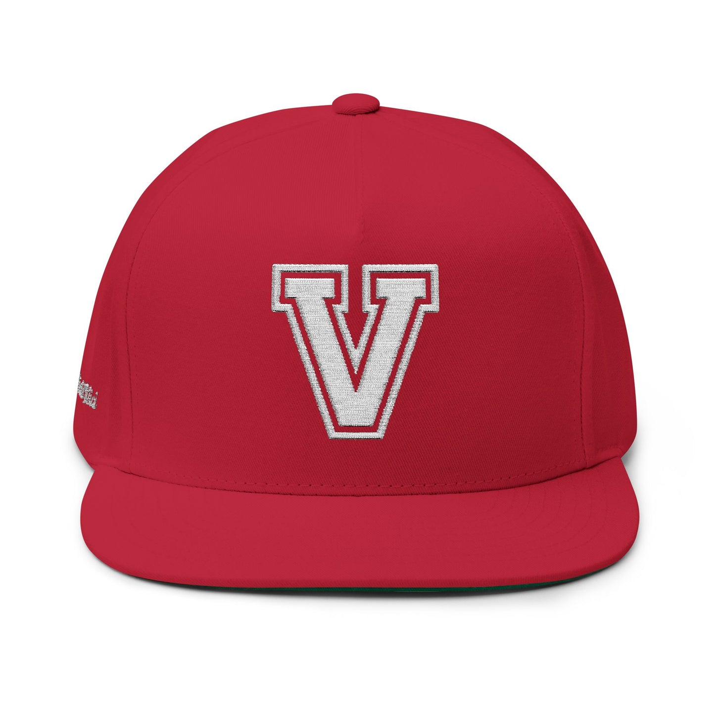 Flat Bill Cap (Embroidery)
