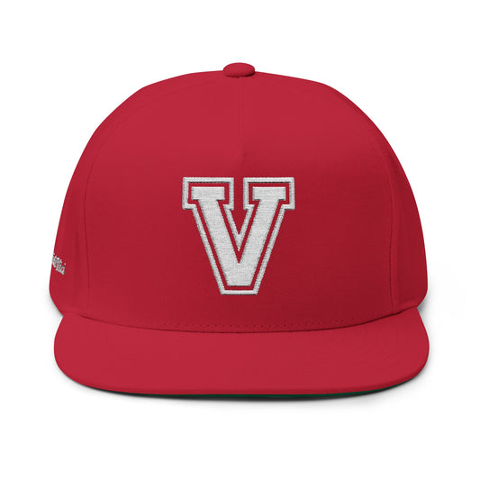 Flat Bill Cap (Embroidery)