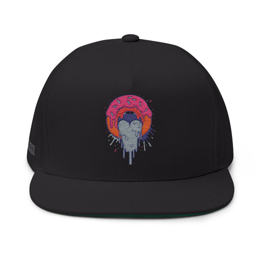 Flat Bill Cap (Embroidery)