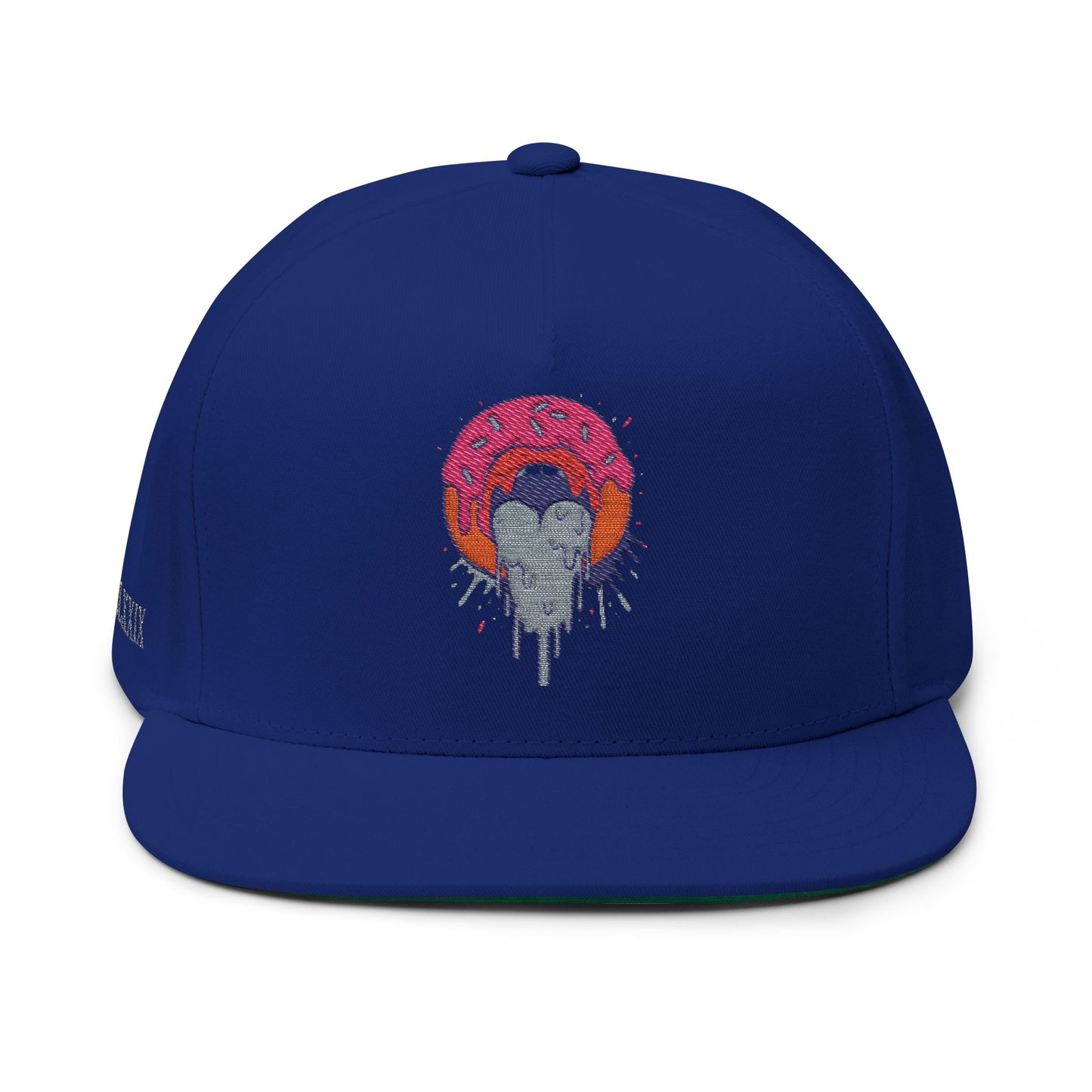 Flat Bill Cap (Embroidery)