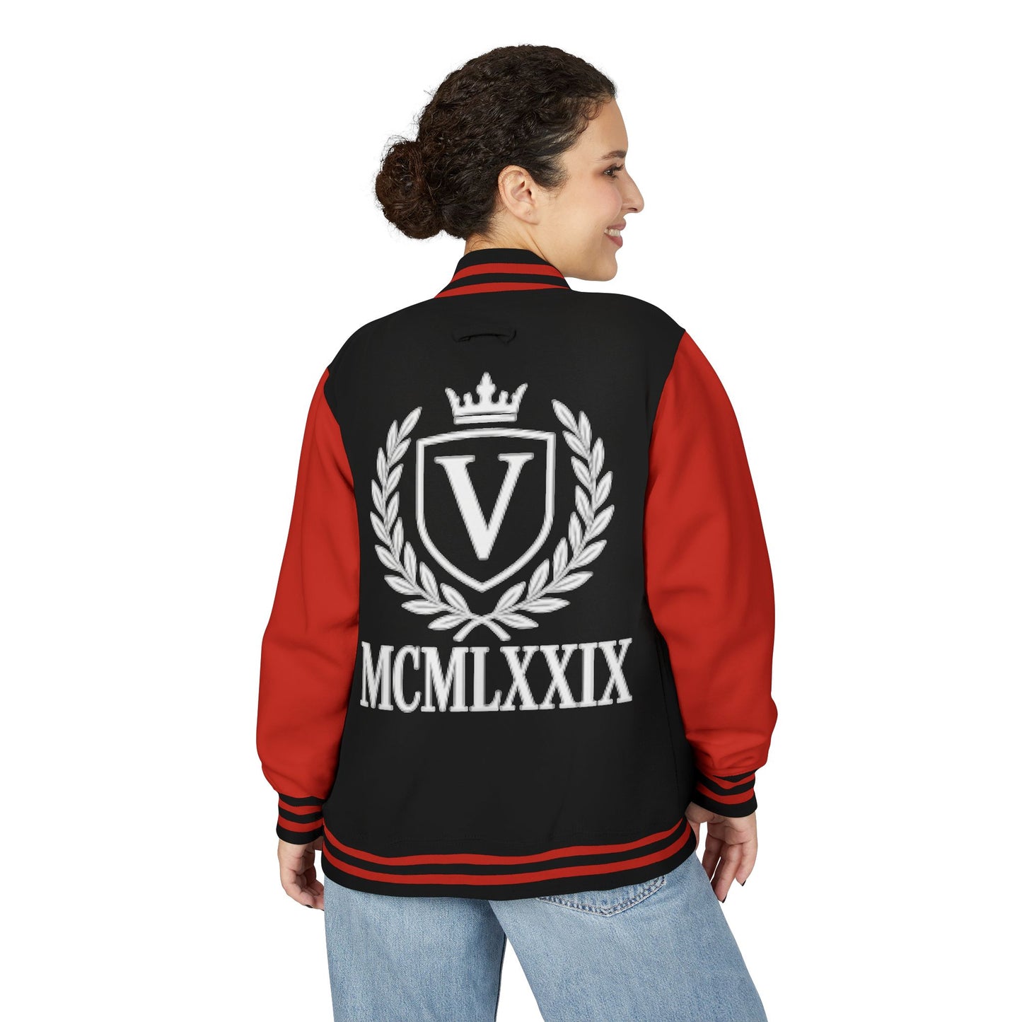 Unisex Heavyweight Letterman Jacket, Vintage Inspired Jacket, Personalized Varsity Jacket, Sports Team Gift, Cozy Letterman Style