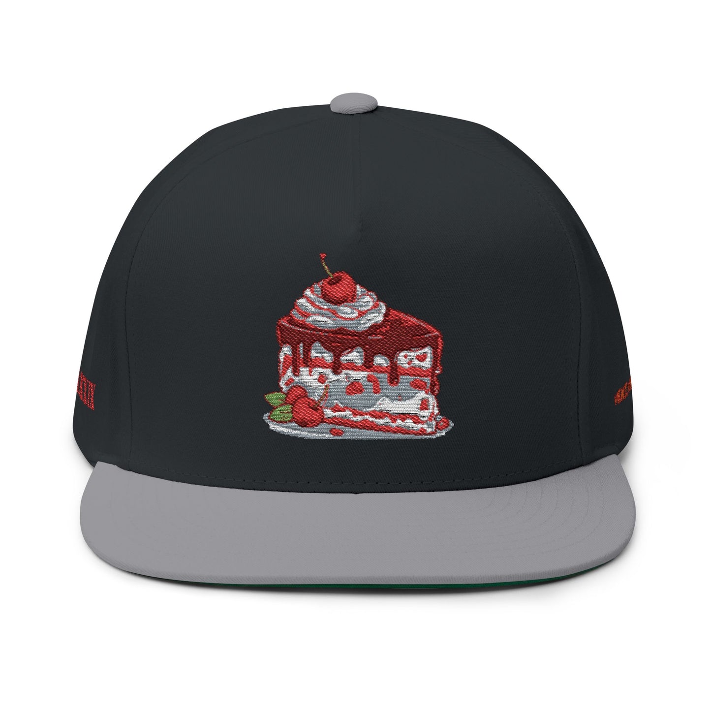 Flat Bill Cap (Embroidery)