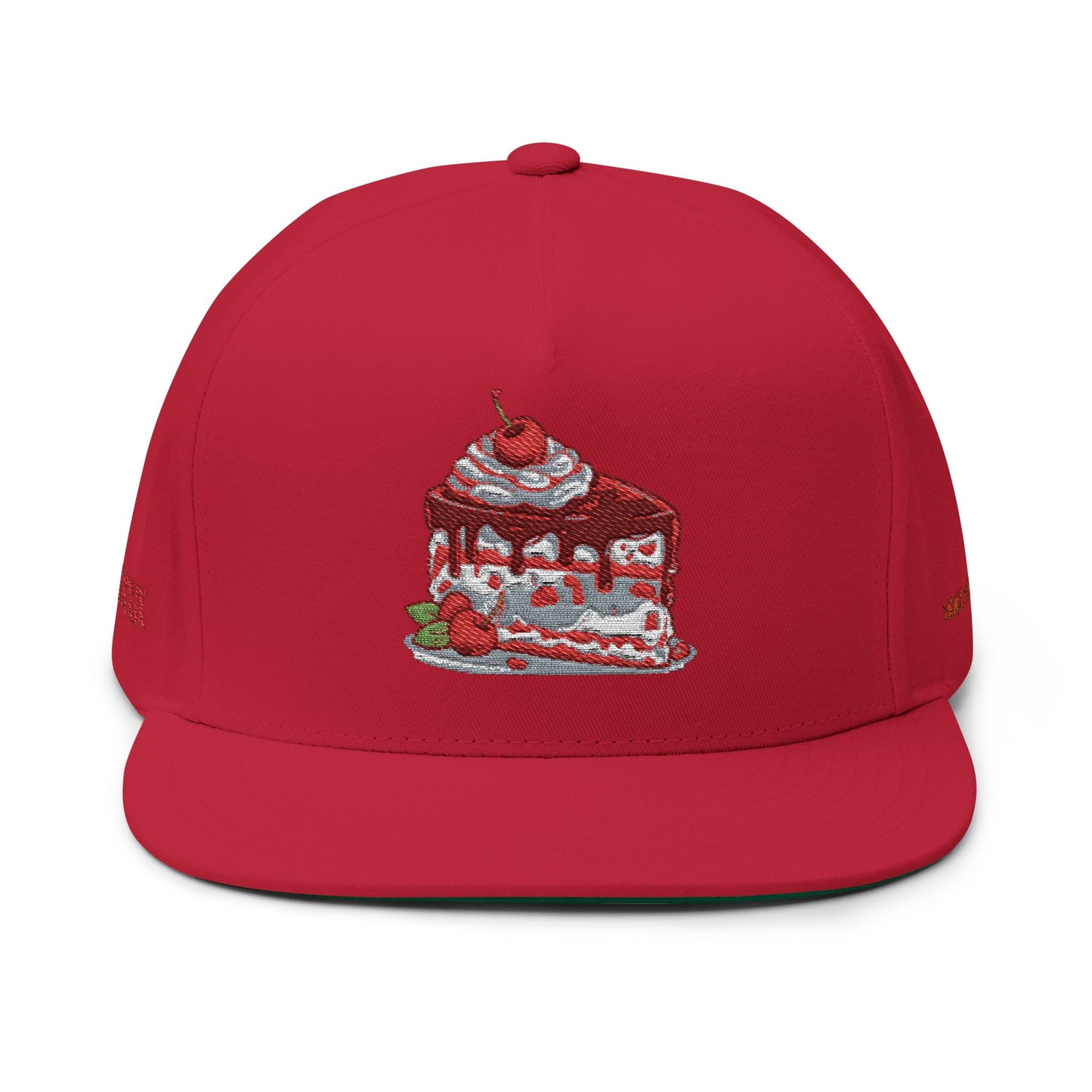 Flat Bill Cap (Embroidery)