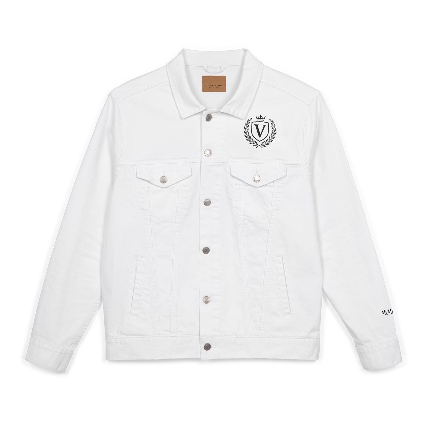Veni Vidi Vici Denim Jacket (Embroidery)