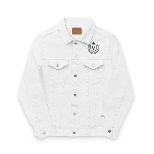 Veni Vidi Vici Denim Jacket (Embroidery)