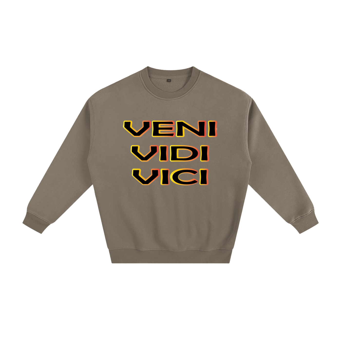 Veni Vidi Vici Fleeced Sweatshirt
