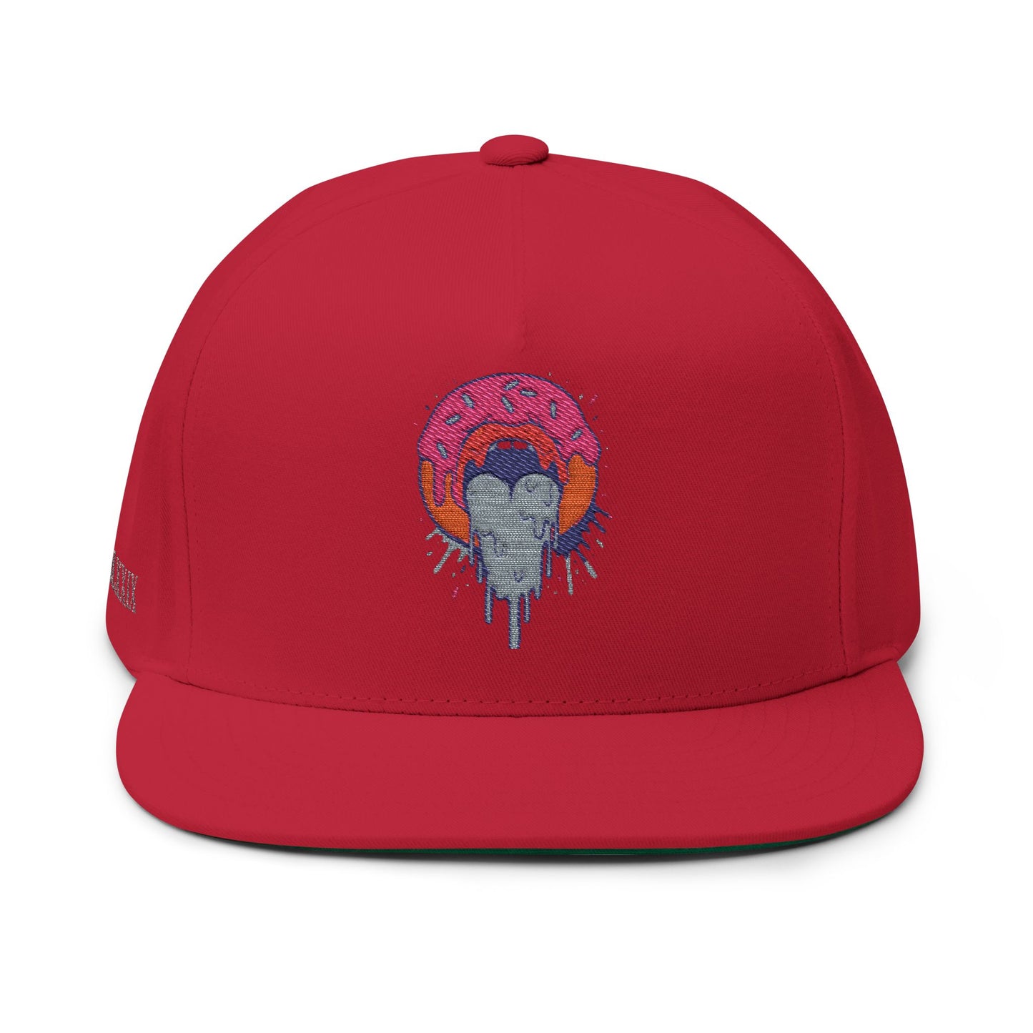 Flat Bill Cap (Embroidery)