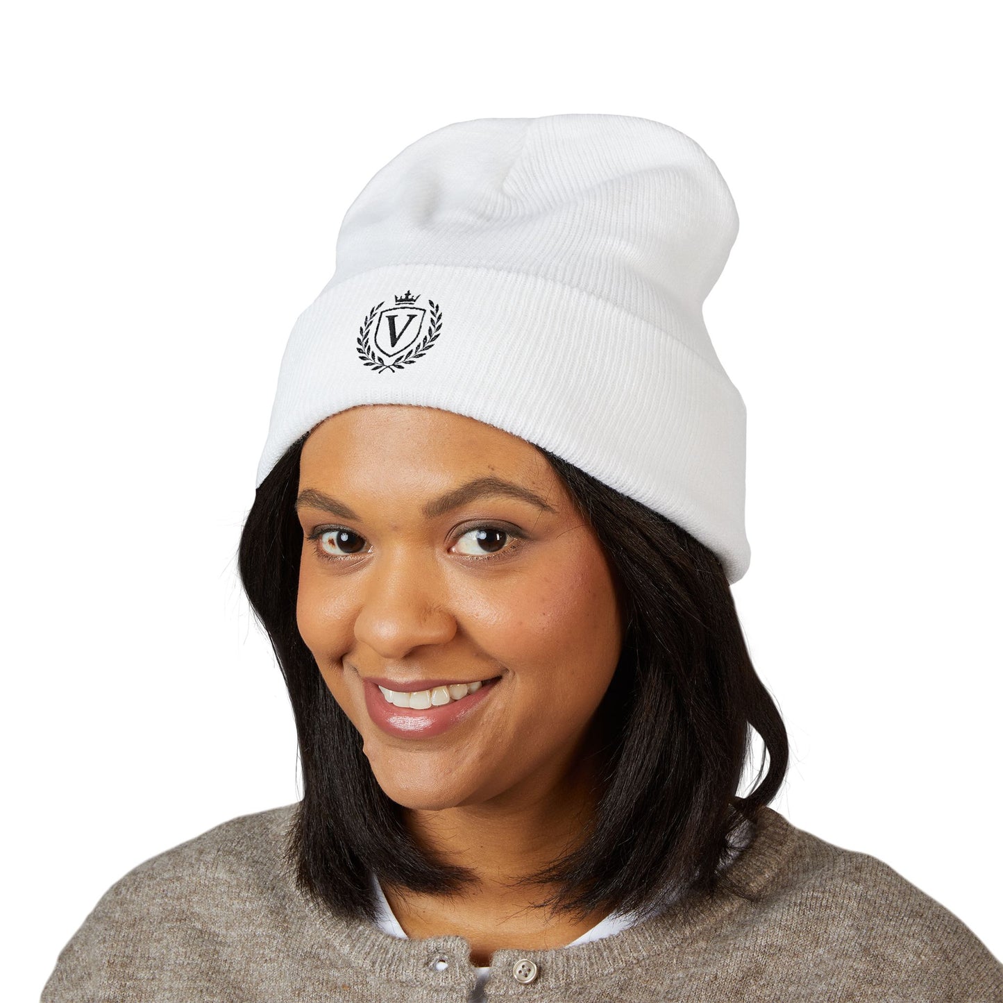 MCM Veni Vidi Vici Cuffed Beanie