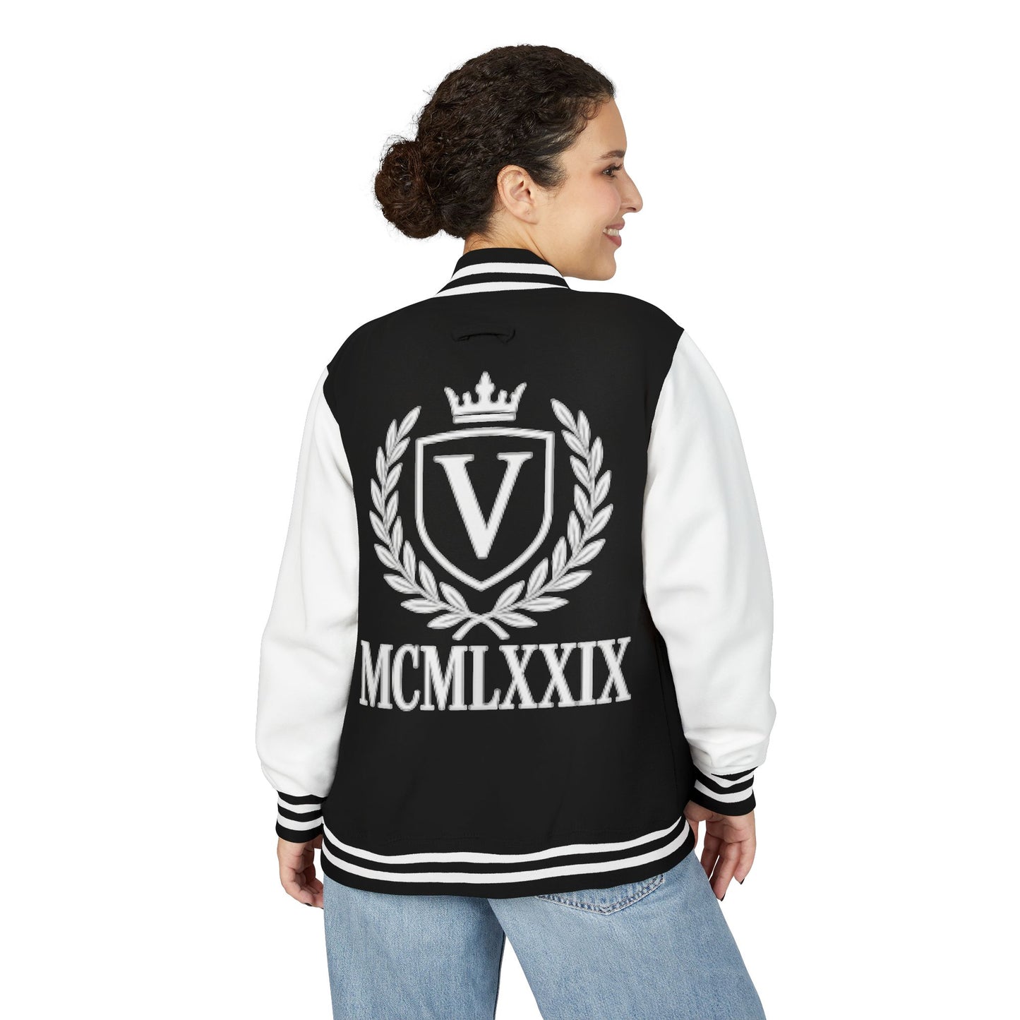 Unisex Heavyweight Letterman Jacket, Vintage Inspired Jacket, Personalized Varsity Jacket, Sports Team Gift, Cozy Letterman Style