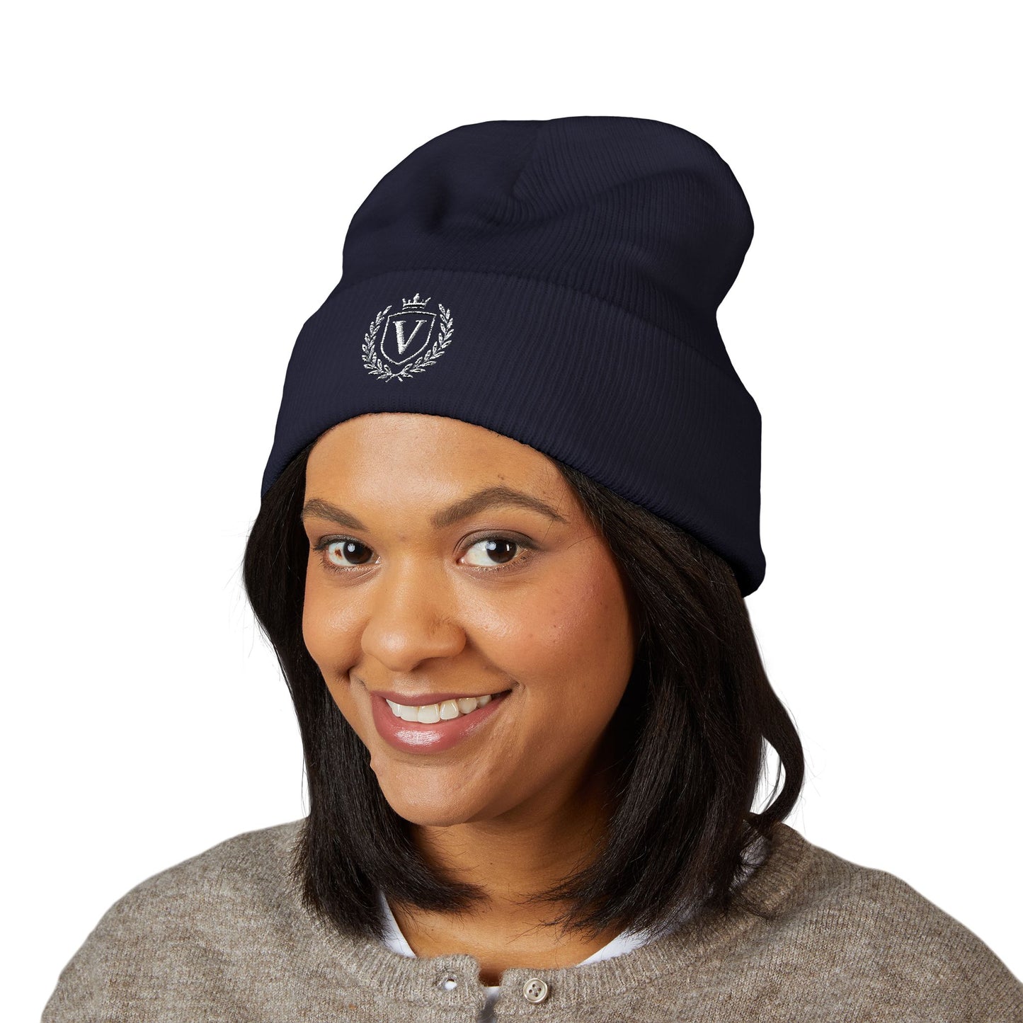 Veni Vidi Vici Beanie (Embroidery)