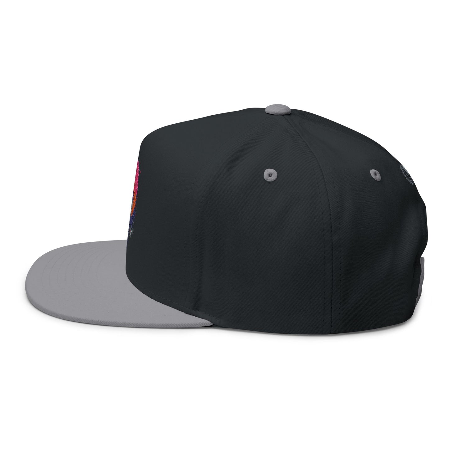 Flat Bill Cap (Embroidery)