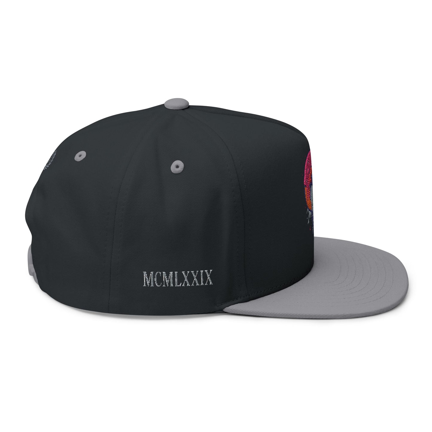 Flat Bill Cap (Embroidery)