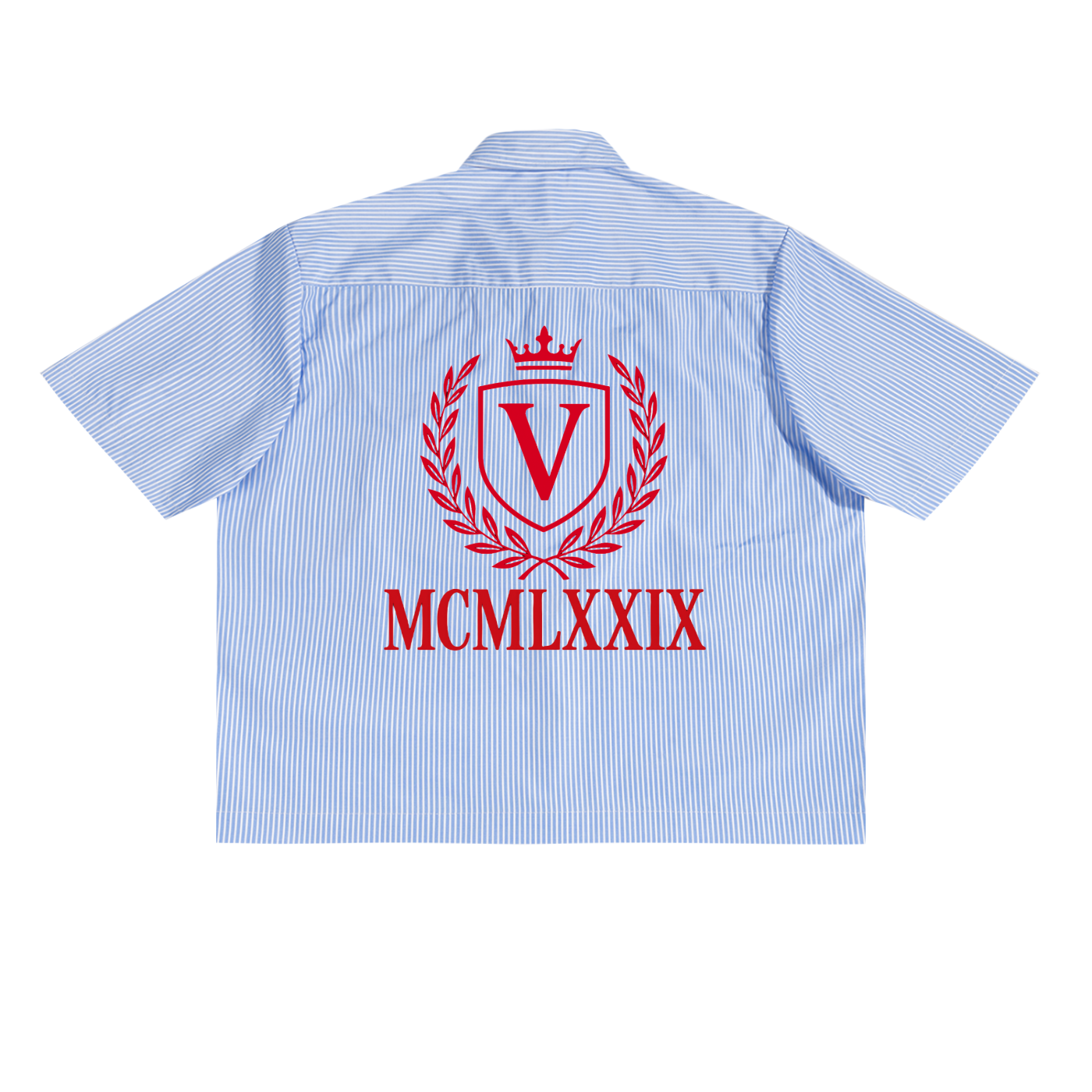 Veni Vidi Vici Stripe Boxy Shirt