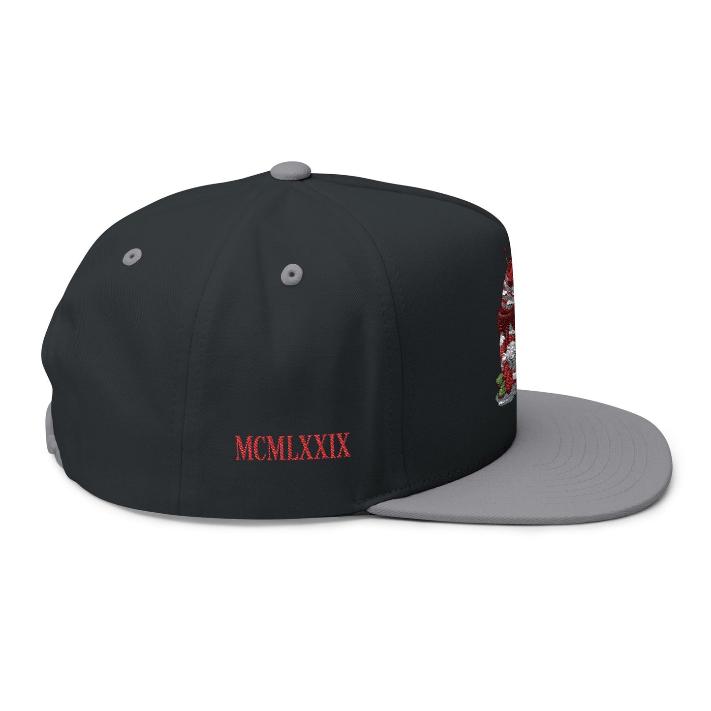 Flat Bill Cap (Embroidery)
