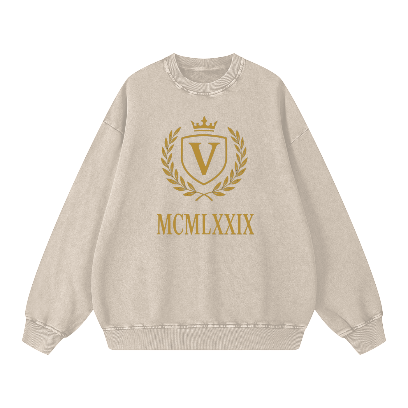 Veni Vidi Vici Oversize Sweatshirt - 360 GSM