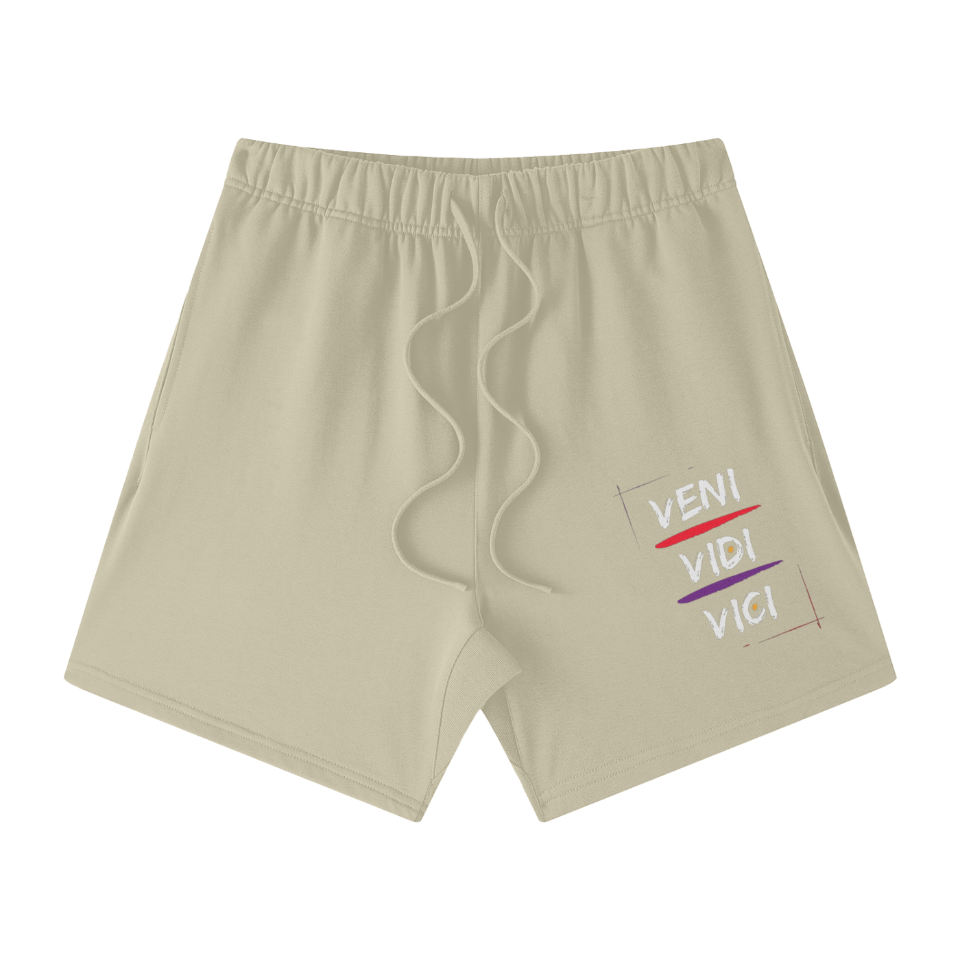 Veni Vidi Vici Cotton Shorts