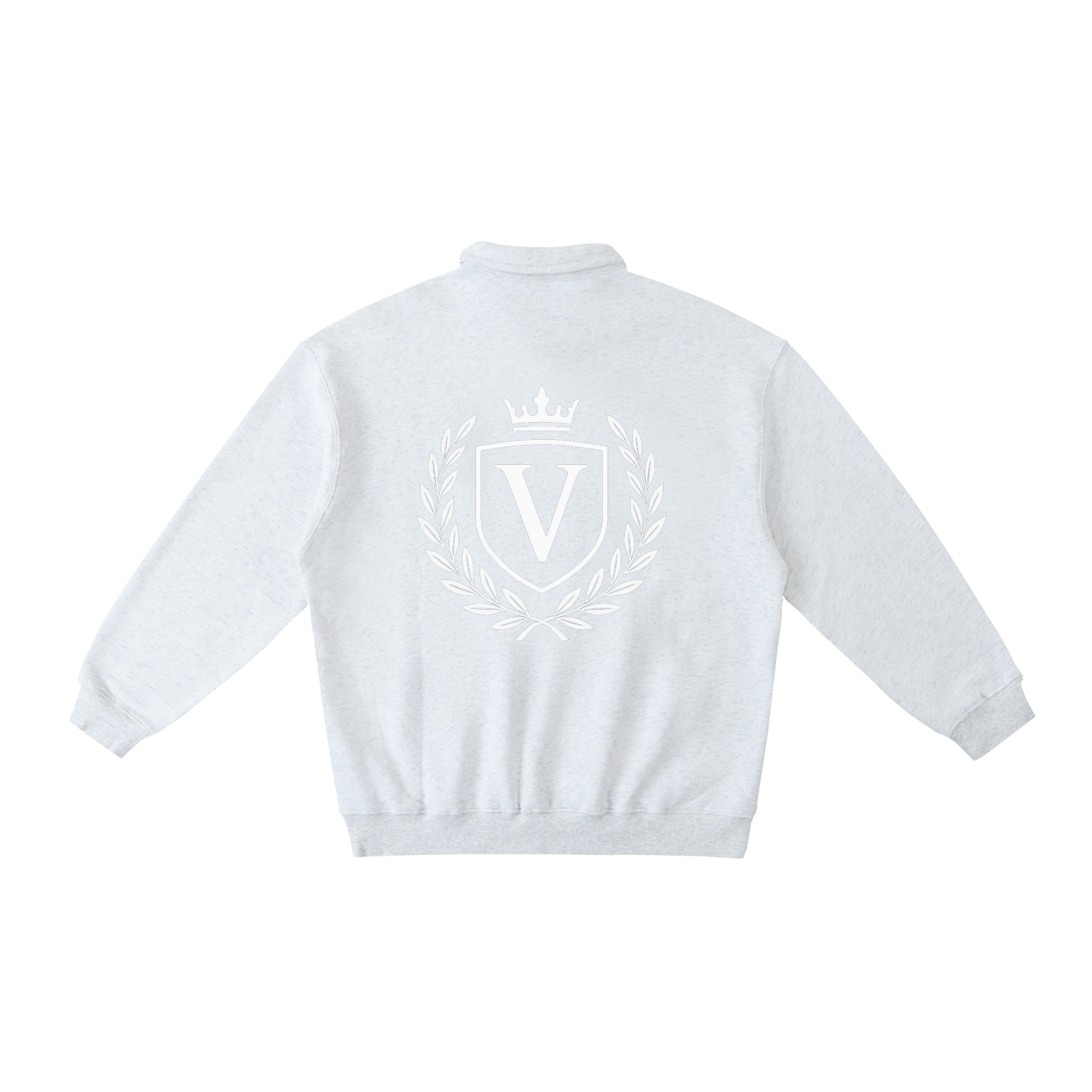 Veni Vidi Vici Heavyweight Polo-Collar Sweatshirt