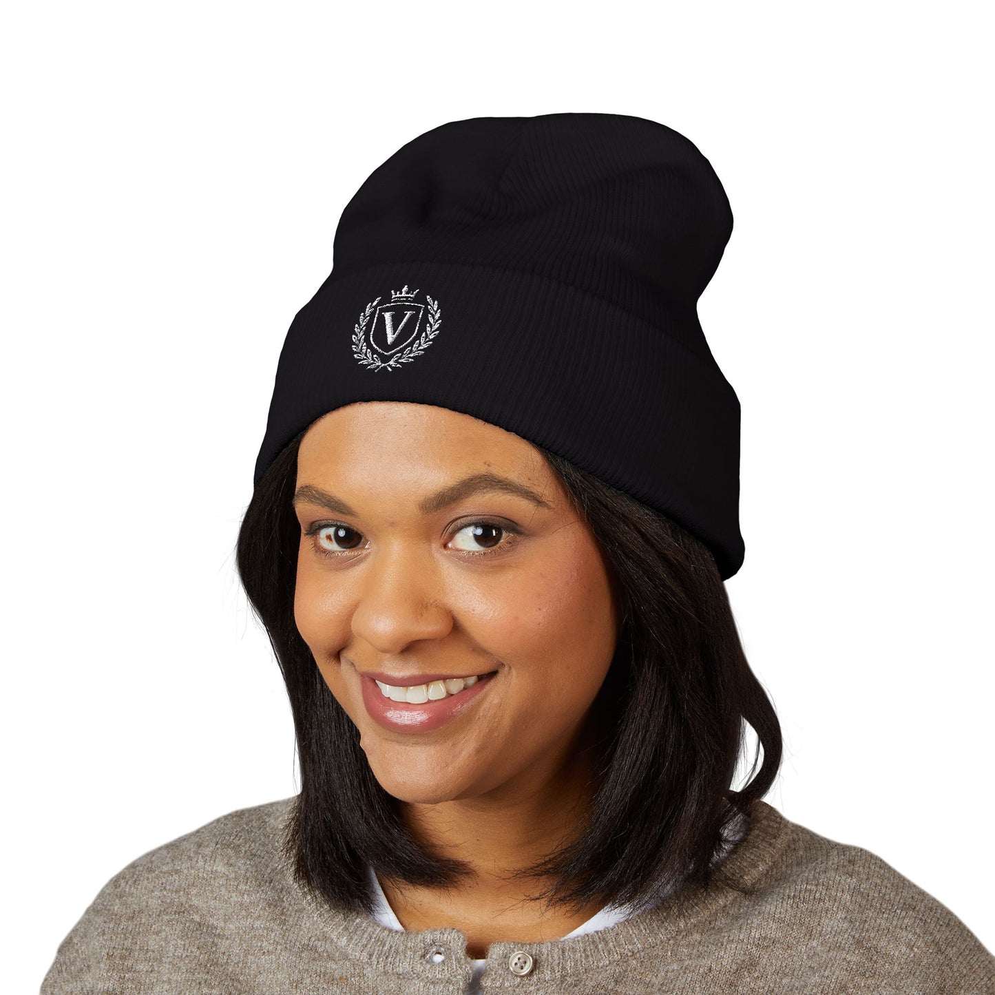 MCM Veni Vidi Vici Beanie Embroidery