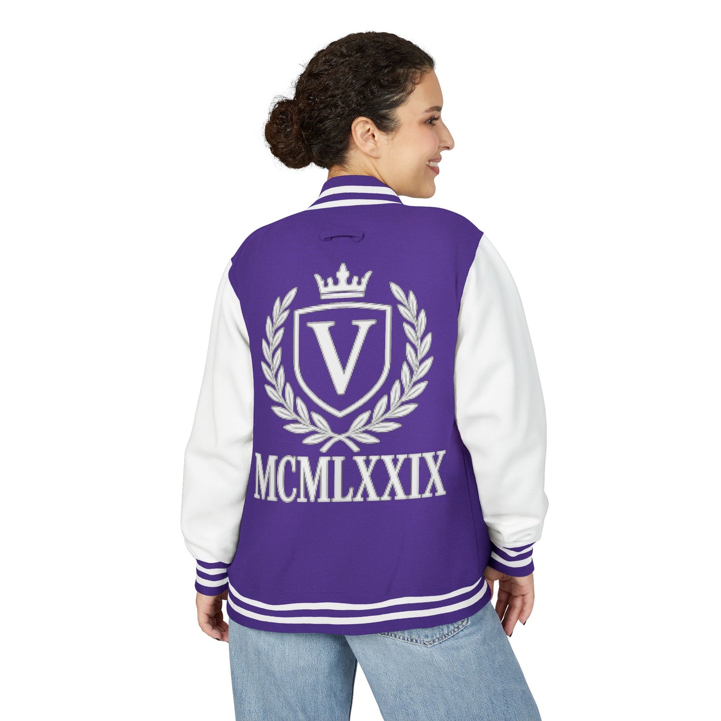 Unisex Heavyweight Letterman Jacket, Vintage Inspired Jacket, Personalized Varsity Jacket, Sports Team Gift, Cozy Letterman Style