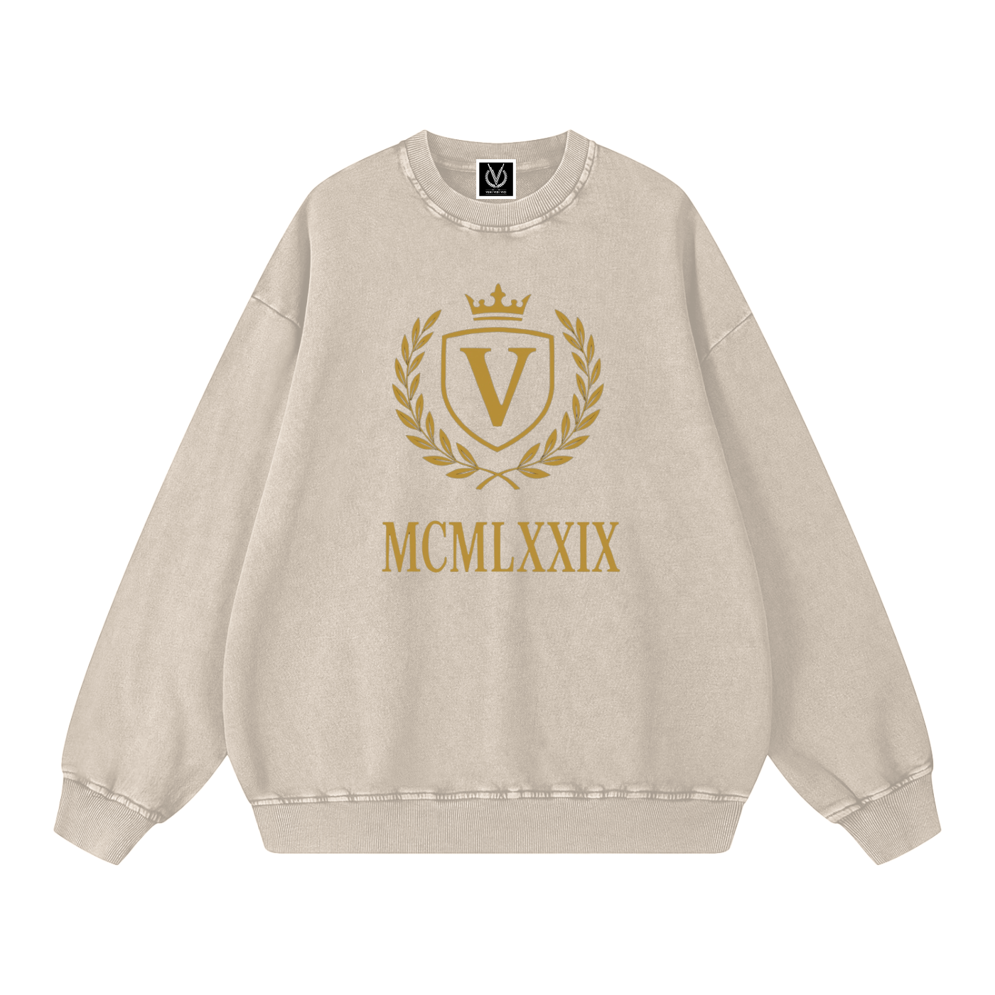 Veni Vidi Vici Oversize Sweatshirt - 360 GSM