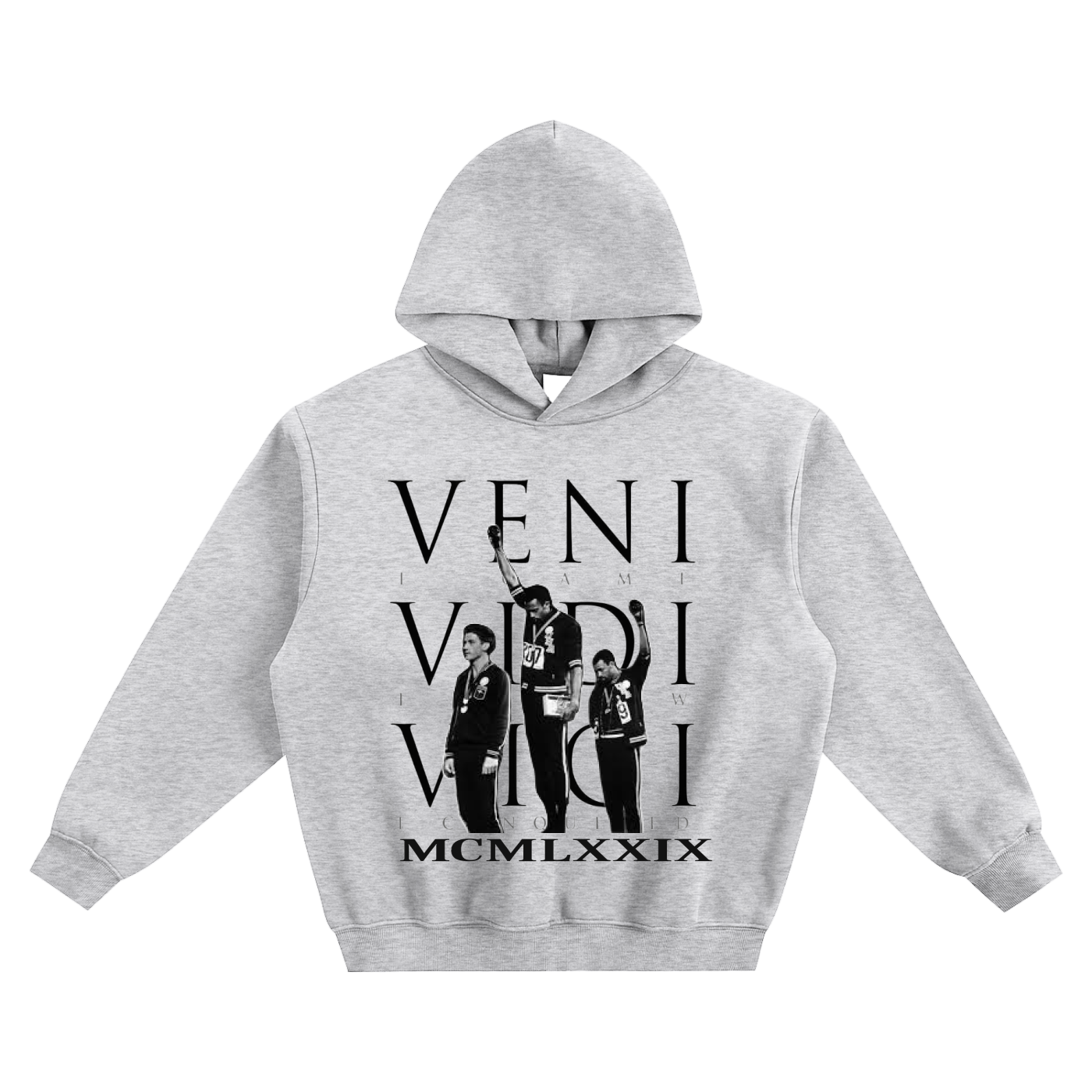 Veni Vidi Vici Boxy Hoodie