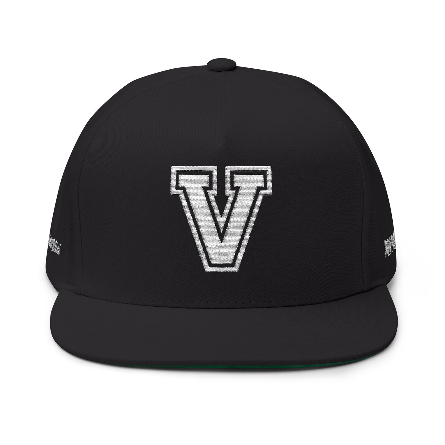 Veni Vidi Vici Black Varsity Cap Embroidered