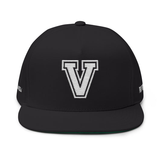 Veni Vidi Vici Black Varsity Cap Embroidered
