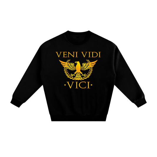 Veni Vidi Vici Fleeced Sweatshirt