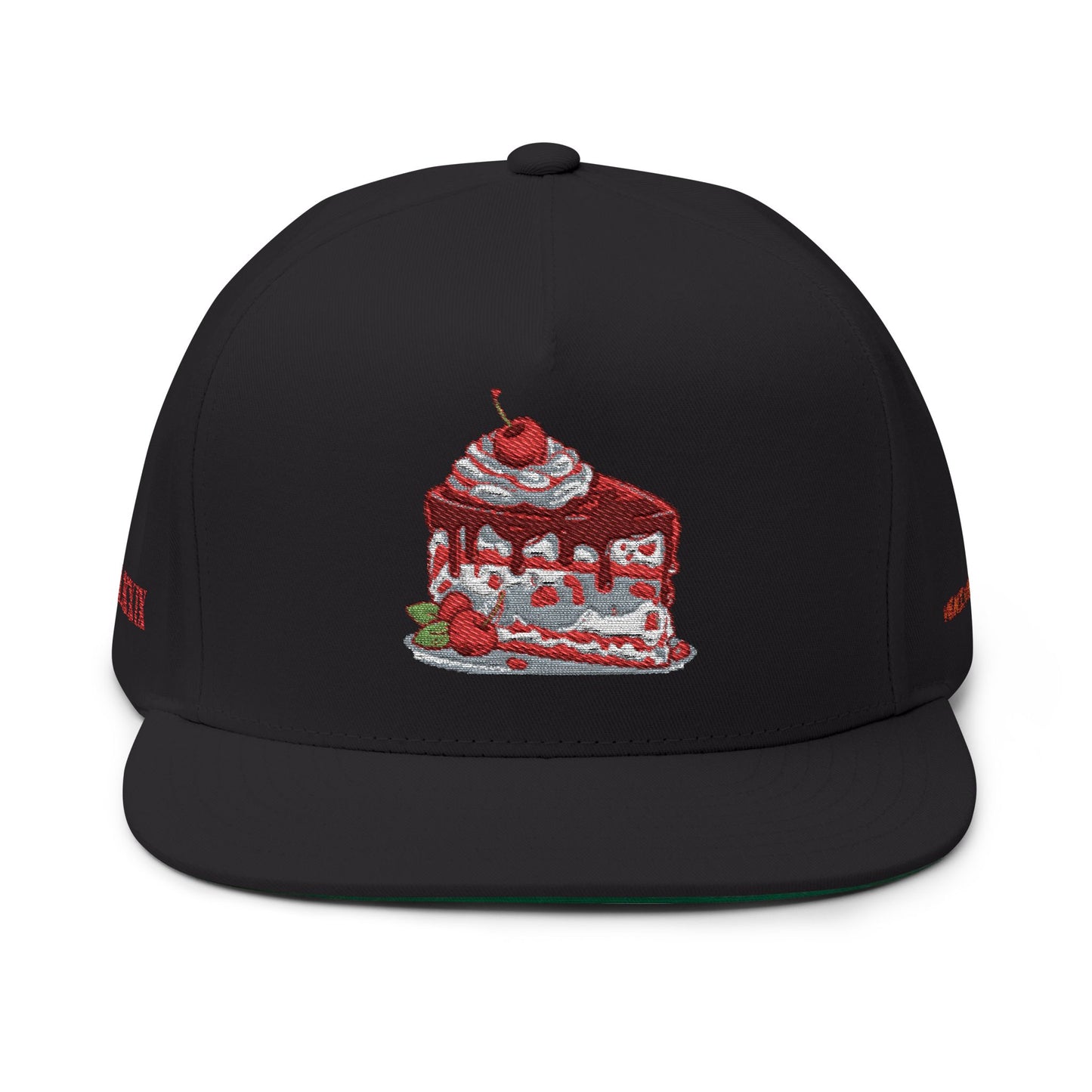 Flat Bill Cap (Embroidery)