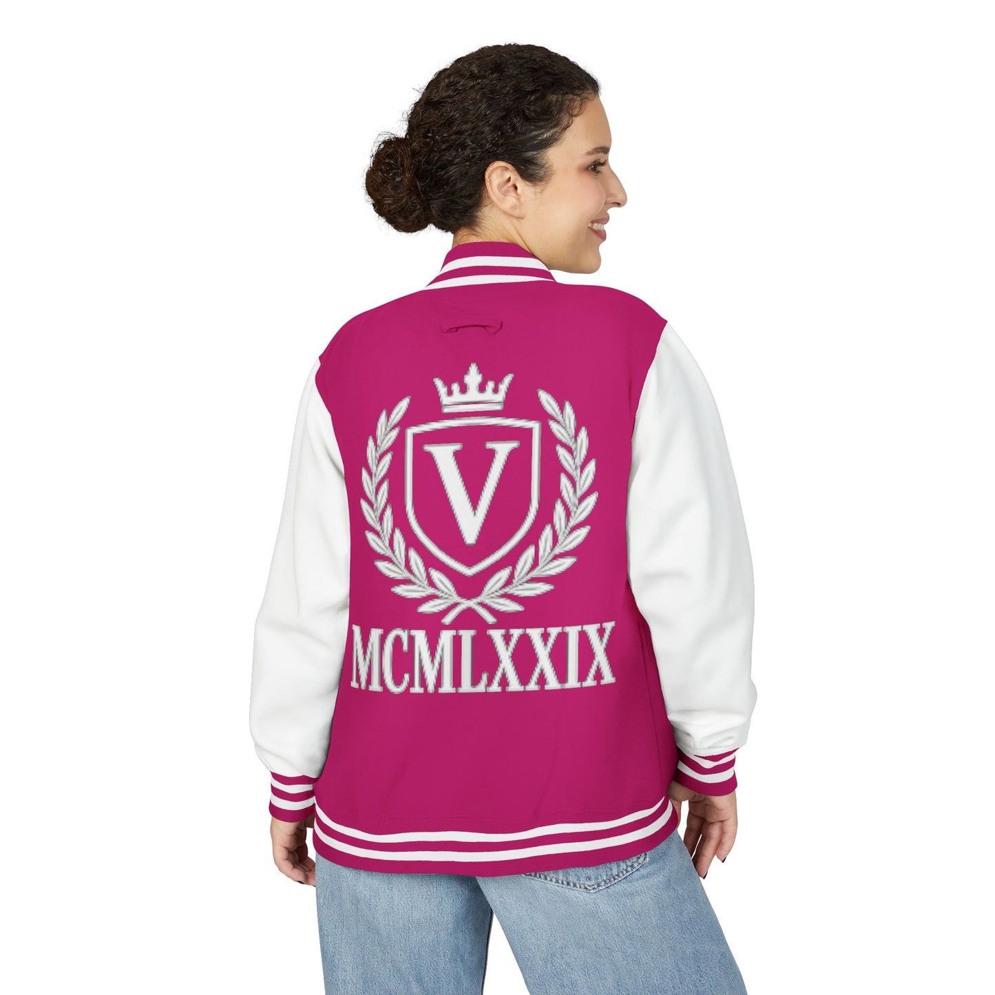 Unisex Heavyweight Letterman Jacket, Vintage Inspired Jacket, Personalized Varsity Jacket, Sports Team Gift, Cozy Letterman Style