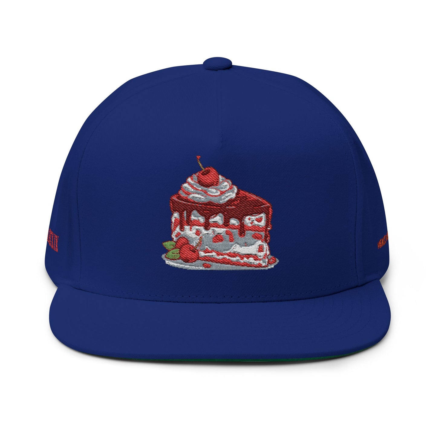Flat Bill Cap (Embroidery)