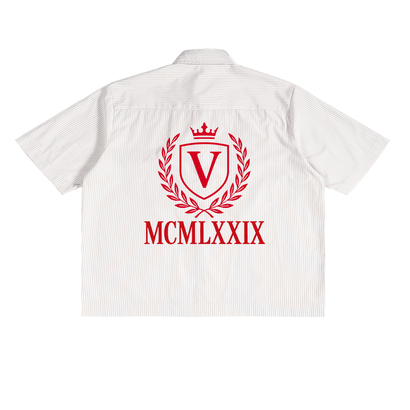 Veni Vidi Vici Stripe Boxy Shirt